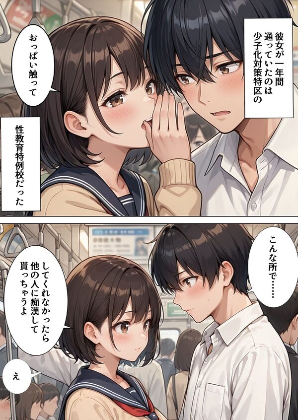 性教育学園X やりまくり！発情彼女1 vol.53【セリフ入有】 画像2