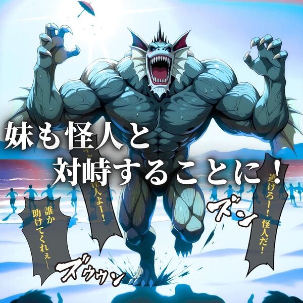 デカマラ気質な深海王と美人姉妹 3P+αの孕ませ調教 画像6