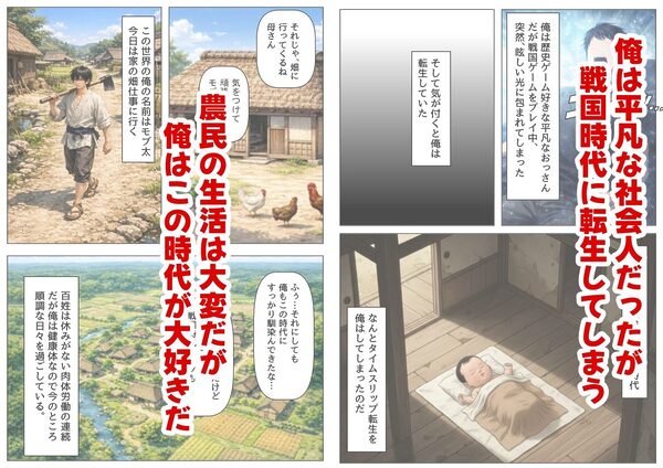 戦国時代の農村に俺が転生したら、エロすぎた史実の話 その1 画像1