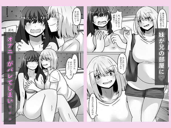 お兄ちゃんが女体化して姉に!?気持ちいいこと色々教えてあげる 画像4