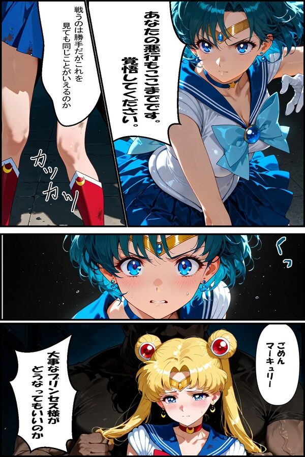 セーラー戦士敗北 〜私がかわりになります〜 画像3