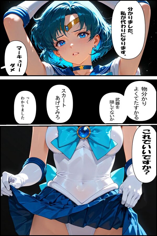 セーラー戦士敗北 〜私がかわりになります〜 画像5