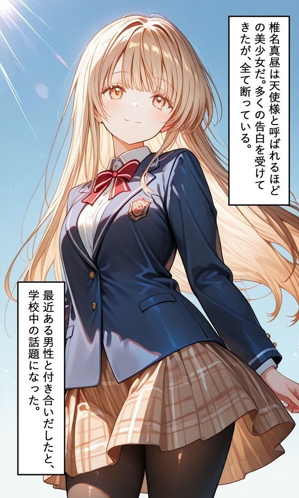 天使様が弱みを握られ孕まされた件 画像1