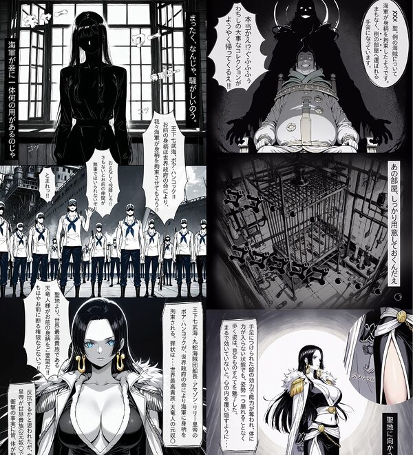 世界最高貴族の手によって快楽に堕ちた美女は海賊女帝 ボ〇・ハンコック 画像6