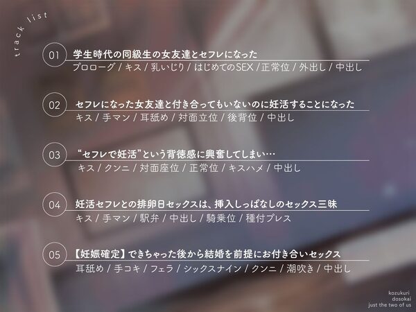 ふたりっきりの子作り同窓会。ず〜っとち●こ挿れっぱなし(はーと)密着孕ませSEX 画像3