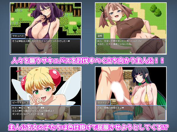 マゾ勇者と淫魔の誘惑クエスト 画像1