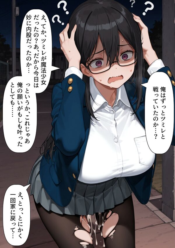 【寄生】触手怪人が魔法少女を乗っ取って闇落ちしたけど、魔法少女の正体は変身した彼女だった！？ 画像10