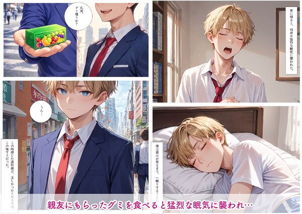 女体化グミで親友に強●連続絶頂中だし快楽堕ちさせられる話 画像2