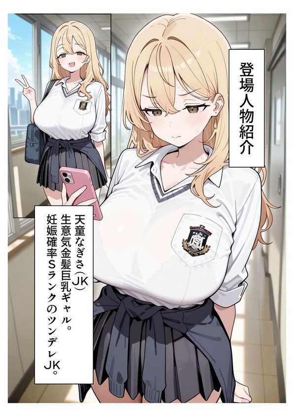 【AIイラスト・漫画集】スマホに届いた性交命令〜ゴミジジイ兄弟の種で子宮パンパン 画像3