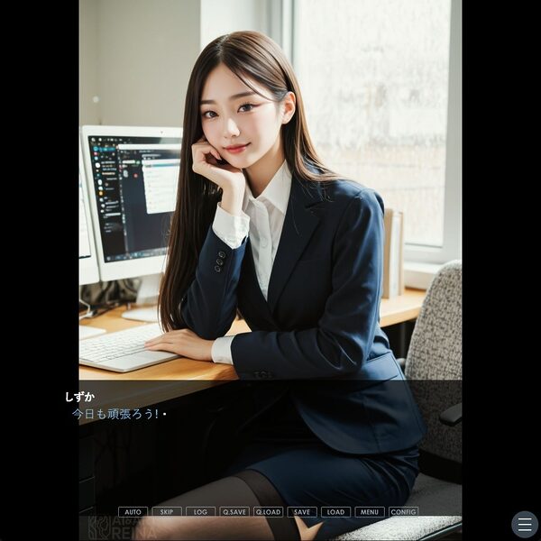 OLしずかの監禁調教日記〜静寂の檻〜＜ノベルゲーム＞（実写系） 画像3