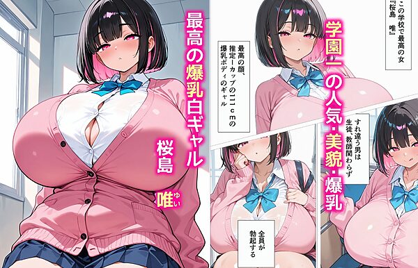 爆乳ギャルを催〇で性〇隷にするつもりが制御不能になってあまあまHで無限に搾精されちゃうお話 画像1