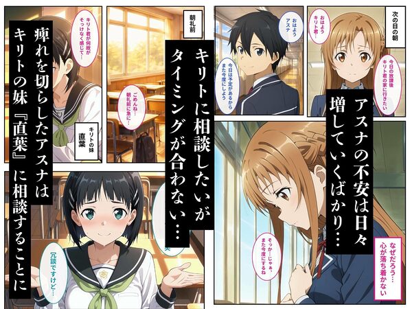 アスナが彼氏を裏切り担任教師に寝取られる 画像2