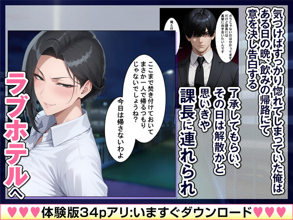 あべこべ調教  ドSなバリキャリ女上司（32）の秘密を暴いたら負けたがりのマゾメスだったので立場逆転しちゃった件 画像2