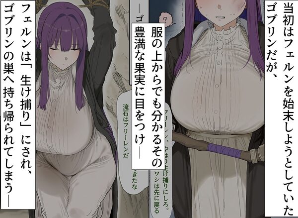 爆乳魔法使い、ゴブリンに堕ちる 画像3