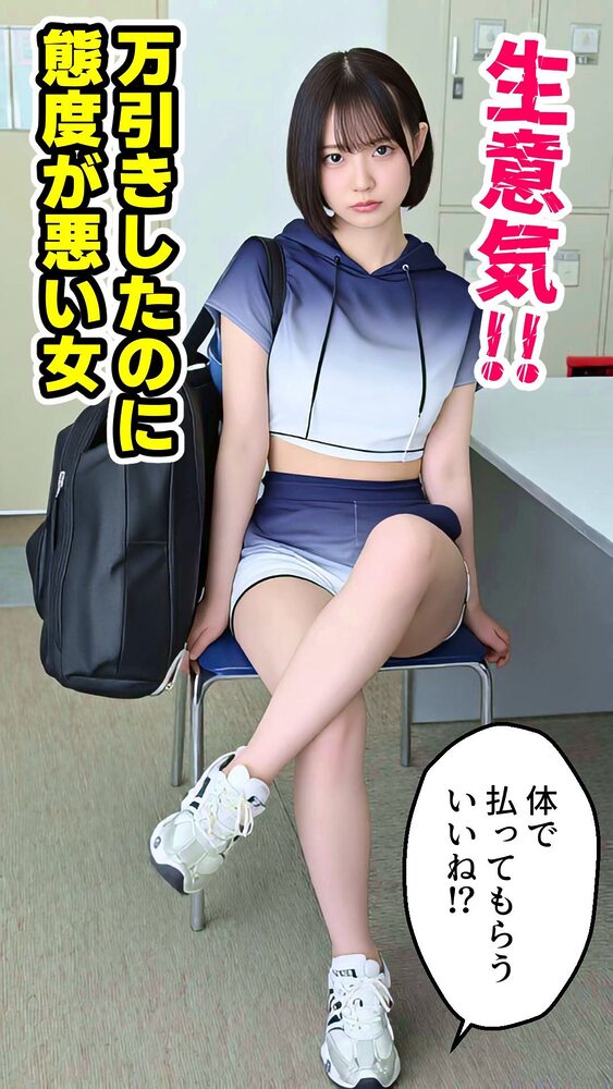 生意気ラッパーわからせ中出し【淫語ラップエロ動画】万引き女・地下アイドル・お風呂上がり妹 画像2