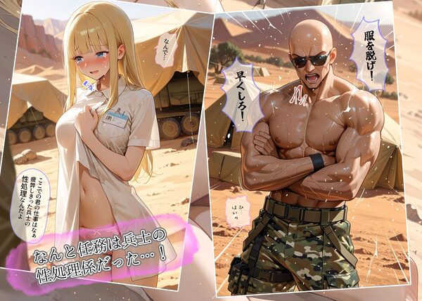 戦場の二重奏〜性処理看護師と女兵士の屈服〜 画像2