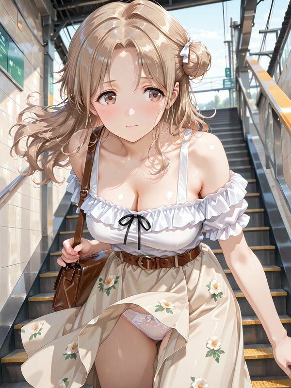 市川〇菜の痴●電車 画像2