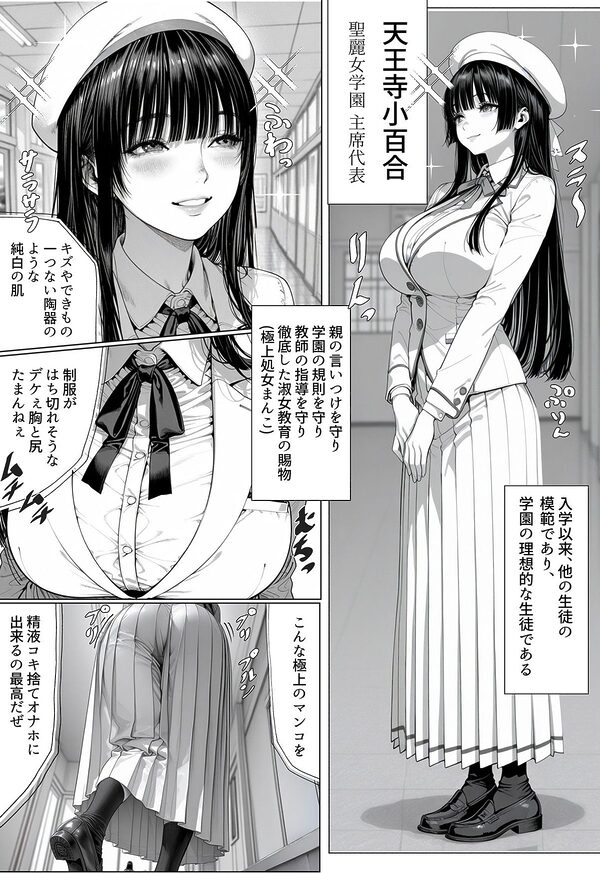 温室育ちのお嬢様をオナホにするのは簡単すぎる-天王寺小百合-編 画像1