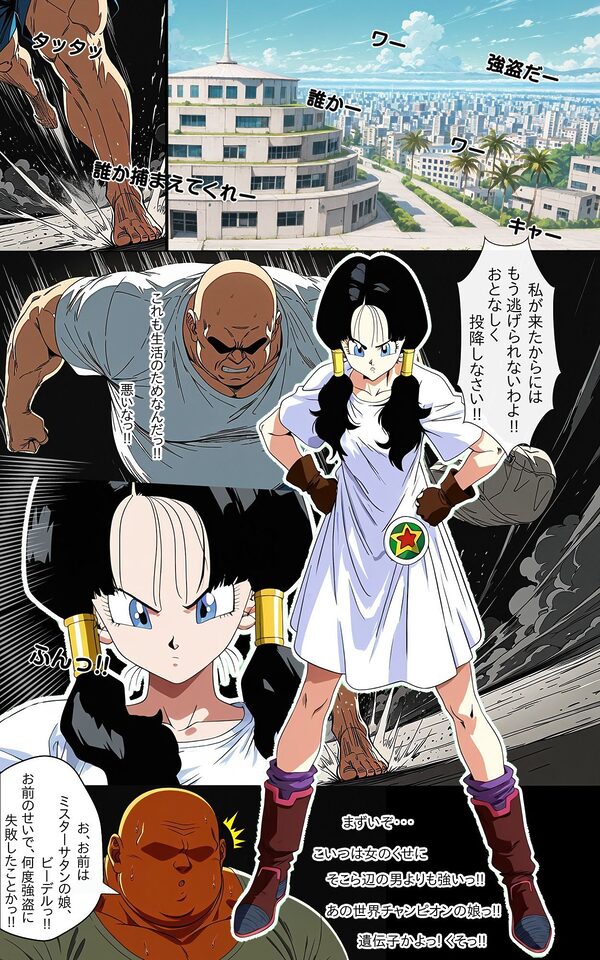 街の平和を守るビー〇ルに凶悪化した一般強盗犯が分からせ復讐種付けプレス 画像4