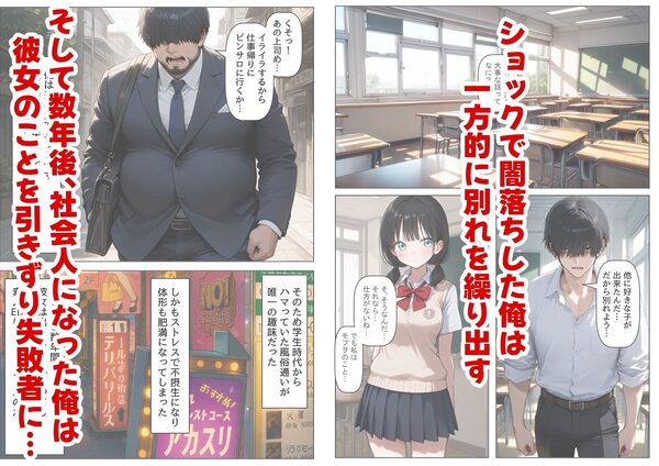 片思いの幼馴染は俺が何度タイムリープしても、非処女になる件 画像4