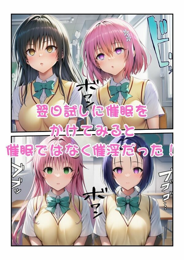 居残りヒロイン達に教師が催●かけたら淫乱化して乱交できちゃった！【ToL？veる編】 画像3