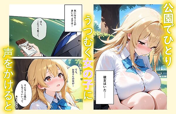 捨て犬みたいな家出少女が幸せエッチしちゃうまで 画像1