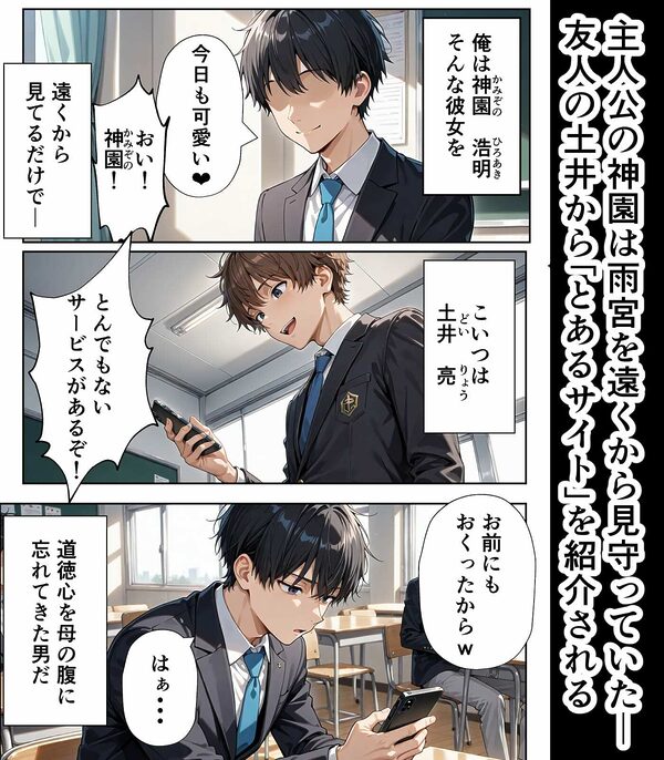 学園憑依I  ジト目優等生に分魂憑依して、ひとつになるまで 画像2