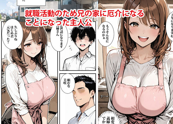 義姉の悩みを聞いていたらいつの間にかHな関係に… 画像1