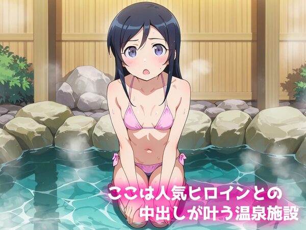 中出し温泉〜ヒロインの湯〜新垣あやせ編〜 画像1