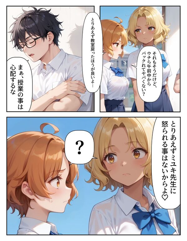 腕時計のリューズを引っ張ったら時間が停止!?好き放題に女子生徒にイタズラした話2 画像2