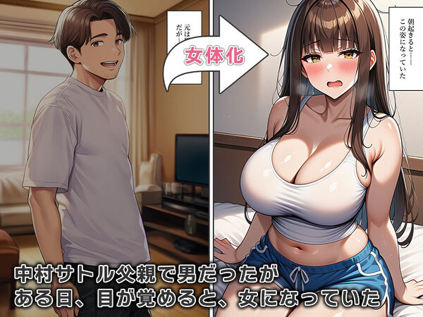 女体化父といけない関係 画像1