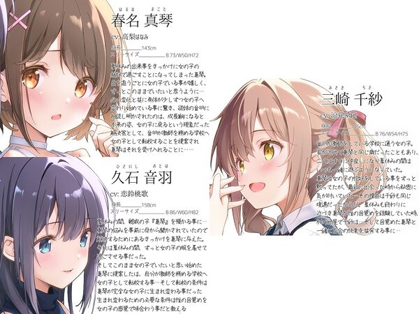 【TS百合】百合のつぼみが花咲く時、僕は私になる【KU100】 画像1