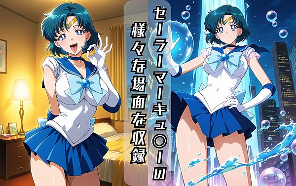セーラーマーキュ〇ーのエッチな日々 画像1