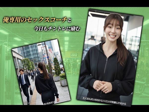 【ストーリー動画】俺専用SEXコーチ【射精あり】 画像1