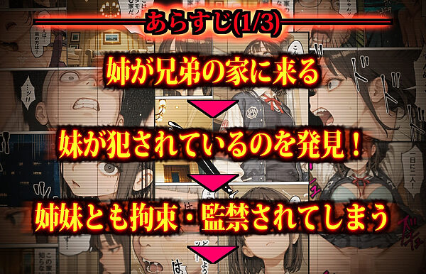それでも強気なお姉ちゃん〜監禁した姉妹に変態コスプレさせまくる負け犬兄弟とヤンキー集団〜 画像2