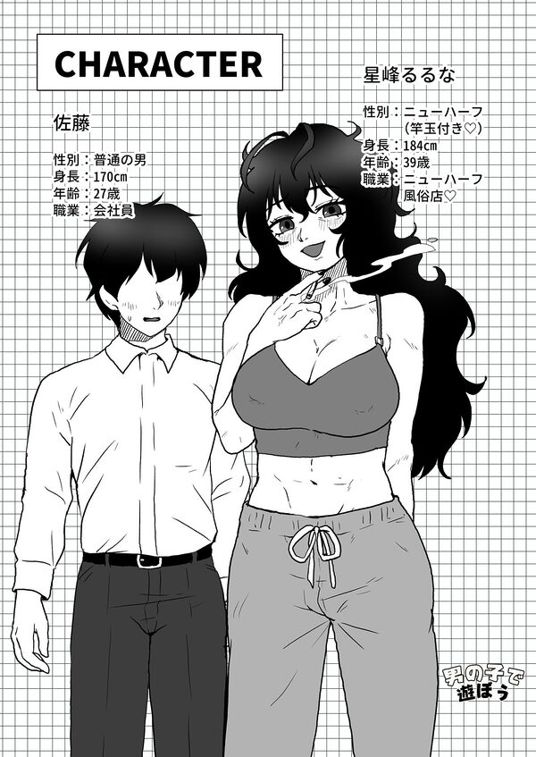 ダウナー系アラフォーニューハーフと新婚さんごっこ 画像1