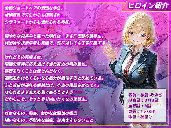 ドスケベ教師にハメられて肉便器になった優等生 画像1