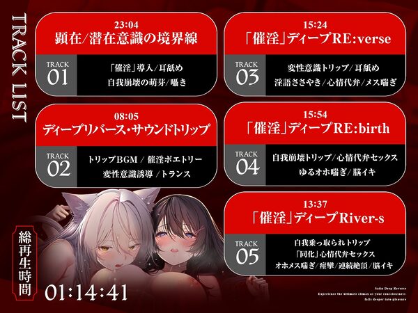 【自我崩壊トランス】催淫ディープリバース〜快楽に深く堕ちていく自意識の中で極上の絶頂感を味わう「催淫」サウンドドラッグ【心情代弁×快楽堕ち絶頂】 画像7