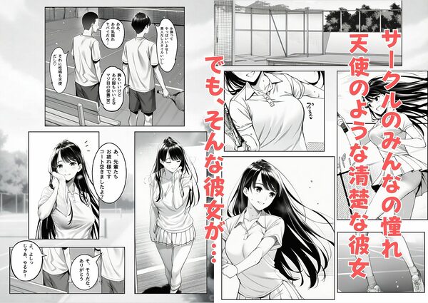 サークルの天使  先輩専用セフレに堕ちました 画像1