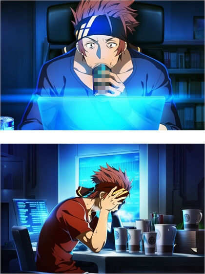 漫画  キリトの失態  p118あとがき1p 画像6