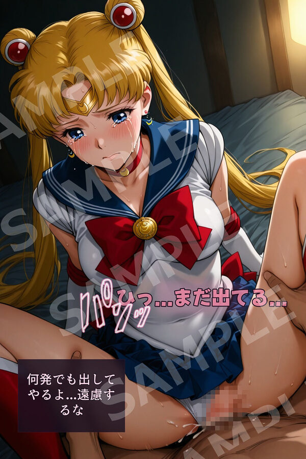 囚われたセーラーヒロイン達。囚人のジレンマ  「仲間を救うには、自分の体を差し出すしかなかった――」 画像9