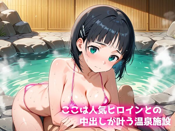 中出し温泉〜ヒロインの湯〜桐ヶ谷直葉編 画像1