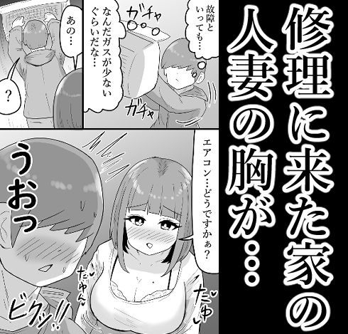 人妻が露出してたので修理業者の俺が家で襲ってみたw 画像2