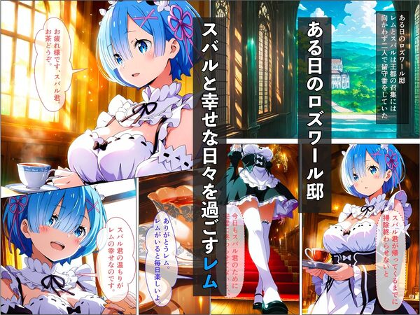 一途なレムがキモ男に弱みを握られて調教されて寝取られる話 画像1