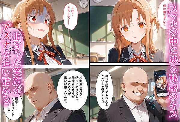 弱みを握られた俺の彼女が寝取られ堕ちるまで アスナ編 画像2