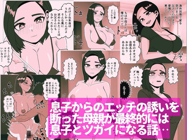 息子からのエッチの誘いを断って悩む母親の話 画像1
