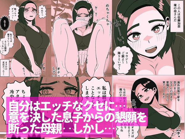 息子からのエッチの誘いを断って悩む母親の話 画像2