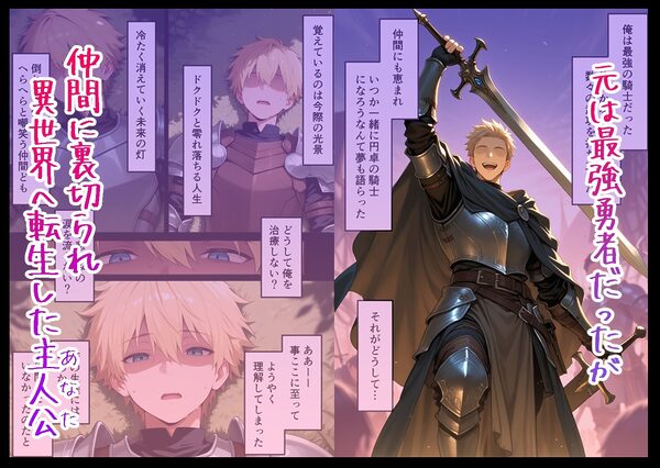 異世界転生したら最強勇者は最弱になった このヒロインに強●中出し 追撃プレス 女騎士編 画像1