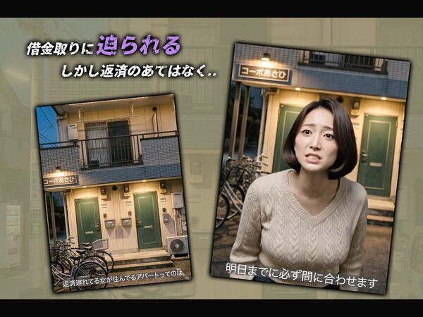 【ストーリーあり】闇金おやじの親子丼【動画】 画像1