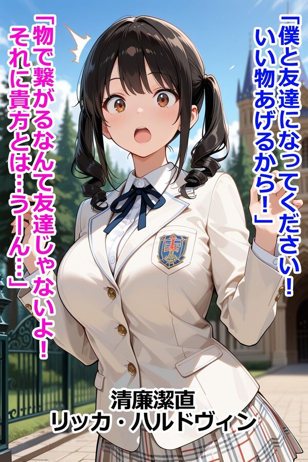 巨乳お嬢様はその男と会話してはいけない2 即堕ち2コマ 画像6